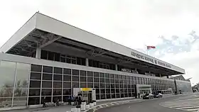 Le nouveau terminal en construction