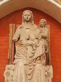 Peut-être la plus ancienne Sainte Anne trinitaire datée de 1260