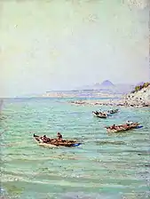 Bord de mer. 1917.Musée d'art de Iaroslavl