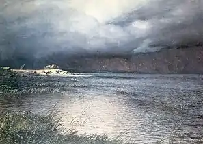 Le nuage approche (1912, Musée d'histoire de Cosaques du Don  à Novotcherkassk.