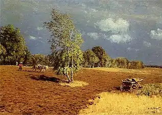 Après l'orage. 1897.Musée d'art Radichtchev (Saratov)