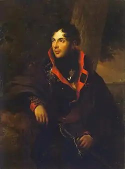 Le commandant russe Nikolai Kamensky, 1810.