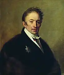 Portrait de  Nikolaï Karamzine, 1828