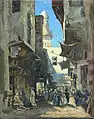 Ruelle au Caire, (avant 1880) — collection privée.