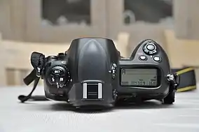 Nikon D3x Top view