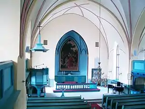 Intérieur de l'église