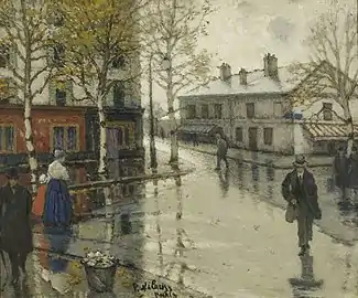 Après la pluie (vers 1910), localisation inconnue.