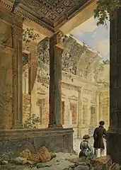 Le Temple de Diane (1826), par Charles Léopold Émile Henry (1797-1885).