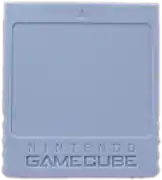 Carte mémoire GameCube.