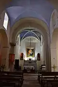 La nef de l'église...