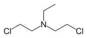 Image illustrative de l’article Bis(2-chloroéthyl)éthylamine