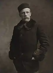 Photographie représentant Fridtjof Nansen aux alentours de 1887