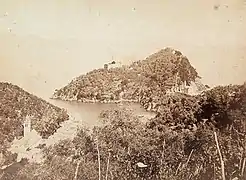 Vue panoramique par Alfred Noack (vers 1865).