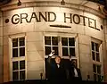 Al Gore et Rajendra Pachauri sur le balcon du Grand Hotel, Oslo.