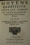 Page de grand titre d'un livre.