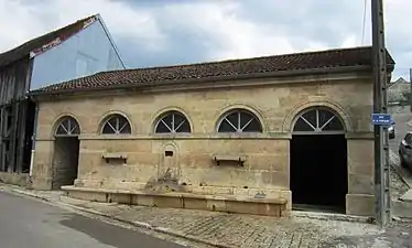 Le lavoir.