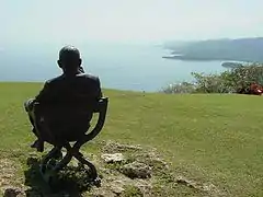 Baie d'Oracabessa depuis la villa voisine Firefly Estate de Noël Coward