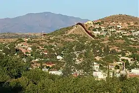 Vue générale de la ville de Nogales