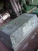 La tombe de George Sand en 2008.
