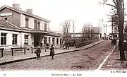 Rue parallèle à la gare de Noisy-le-Sec, avant 1923.