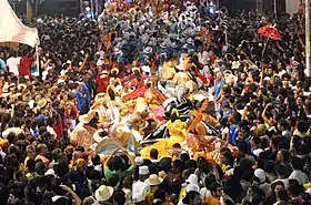 Nuit des tambours silencieux, Carnaval de Recife, Pernambouc, Brésil