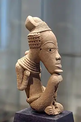 Figurine masculine en Terracotta, Nok