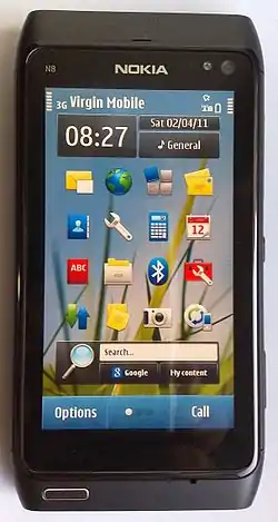 Image illustrative de l’article Nokia N8