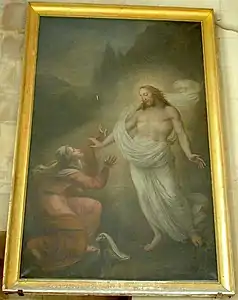 L'Apparition de Jésus à Madeleine, église Sainte-Madeleine de Rouen.