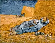 La méridienne de Van Gogh (1890).