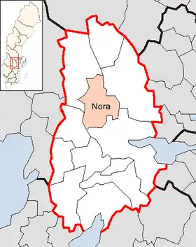 Localisation de Nora