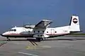 Nord 262 F-GBEI à Paris-Roissy en 1986.