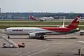 Deux Boeing 767 de Nordwind Airlines à l'aéroport de Moscou-Cheremetievo en 2011.