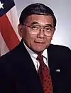Norman Mineta, représentant de 1975 à 1995 pour la Californie.