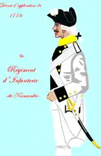 régiment de Normandie de 1776 à 1779