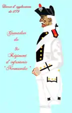 régiment de Normandie de 1779 à 1791