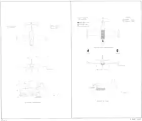 vue en plan de l’avion