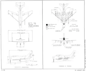 vue en plan de l’avion