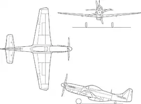 vue en plan de l’avion