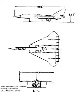 vue en plan de l’avion