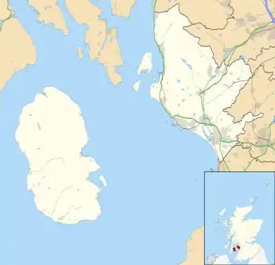 Voir sur la carte administrative du North Ayrshire