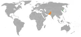 Corée du Nord et Pakistan