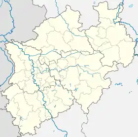 Voir sur la carte administrative de Rhénanie-du-Nord-Westphalie