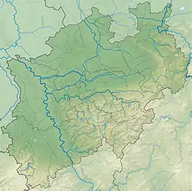 Voir sur la carte topographique de Rhénanie-du-Nord-Westphalie