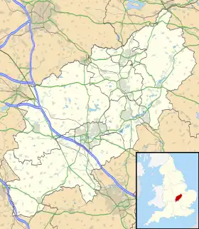 Voir sur la carte administrative du Northamptonshire