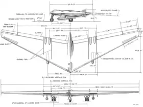 vue en plan de l’avion