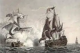 illustration de HMS Northumberland (1705)