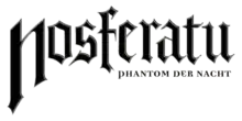 Description de l'image Nosferatu Phantom der Nacht movie horizontal black logo.png.