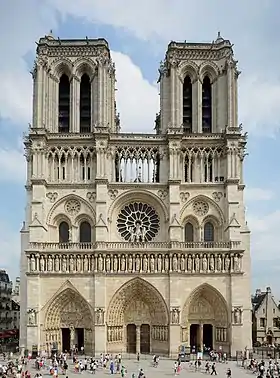 Cathédrale Notre-Dame de Paris.