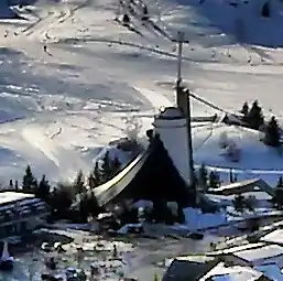 Église Notre-Dame des Neiges, Alpe d'Huez