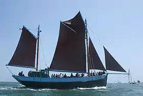 La Notre-Dame de Rumengol en 2007, dans les eaux bretonnes.